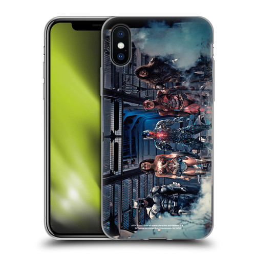 Zack Snyder's Justice League Snyder Cut Photography Group Flying Fox Soft Gel Case for Apple iPhone X / iPhone XS