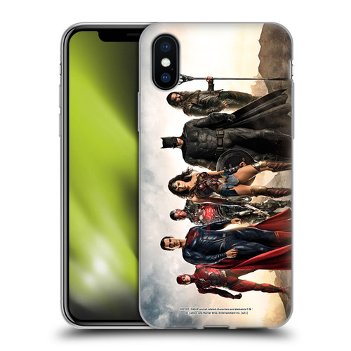 Zack Snyder's Justice League Snyder Cut Photography Group Soft Gel Case for Apple iPhone X / iPhone XS