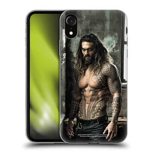 Zack Snyder's Justice League Snyder Cut Photography Aquaman Soft Gel Case for Apple iPhone XR