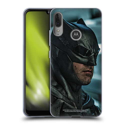 Zack Snyder's Justice League Snyder Cut Photography Batman Soft Gel Case for Motorola Moto E6 Plus