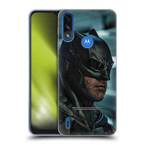 Zack Snyder's Justice League Snyder Cut Photography Batman Soft Gel Case for Motorola Moto E7 Power / Moto E7i Power