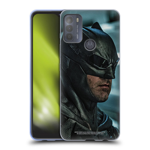 Zack Snyder's Justice League Snyder Cut Photography Batman Soft Gel Case for Motorola Moto G50