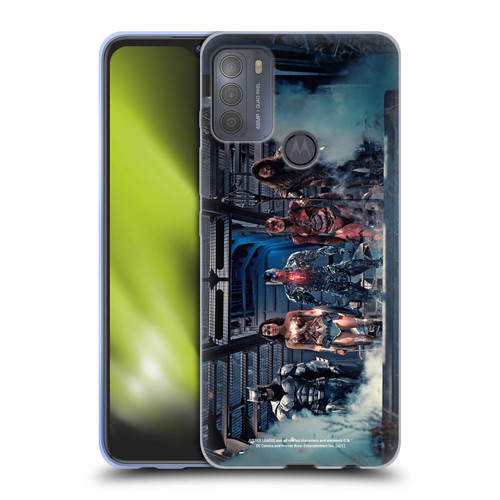 Zack Snyder's Justice League Snyder Cut Photography Group Flying Fox Soft Gel Case for Motorola Moto G50