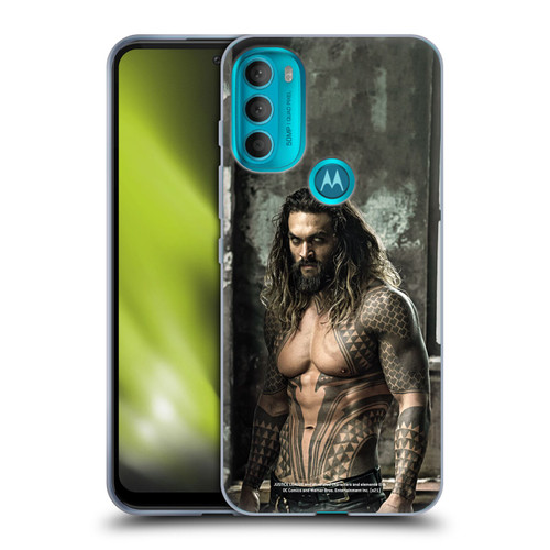 Zack Snyder's Justice League Snyder Cut Photography Aquaman Soft Gel Case for Motorola Moto G71 5G