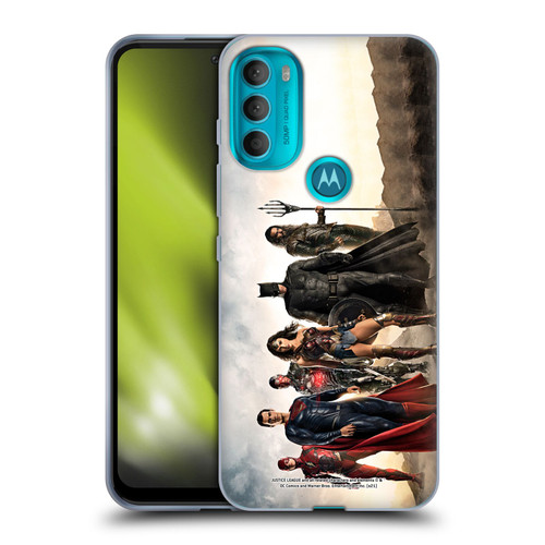 Zack Snyder's Justice League Snyder Cut Photography Group Soft Gel Case for Motorola Moto G71 5G