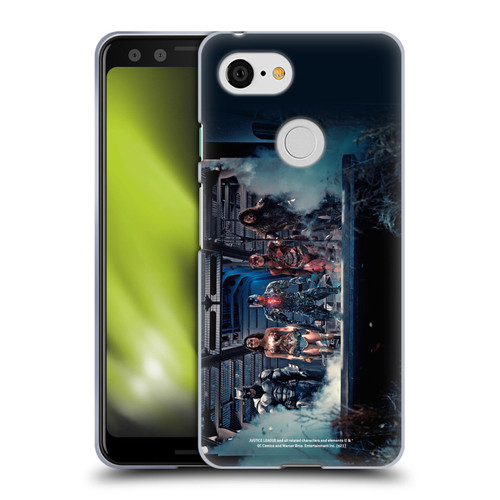 Zack Snyder's Justice League Snyder Cut Photography Group Flying Fox Soft Gel Case for Google Pixel 3