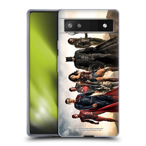 Zack Snyder's Justice League Snyder Cut Photography Group Soft Gel Case for Google Pixel 6a
