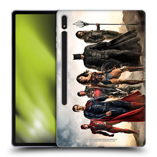 Zack Snyder's Justice League Snyder Cut Photography Group Soft Gel Case for Samsung Galaxy Tab S8 Plus