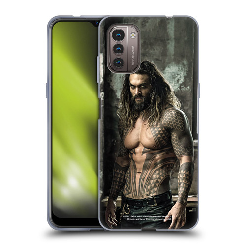 Zack Snyder's Justice League Snyder Cut Photography Aquaman Soft Gel Case for Nokia G11 / G21