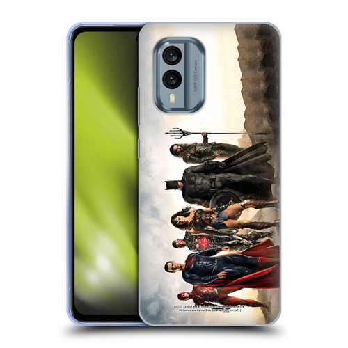 Zack Snyder's Justice League Snyder Cut Photography Group Soft Gel Case for Nokia X30