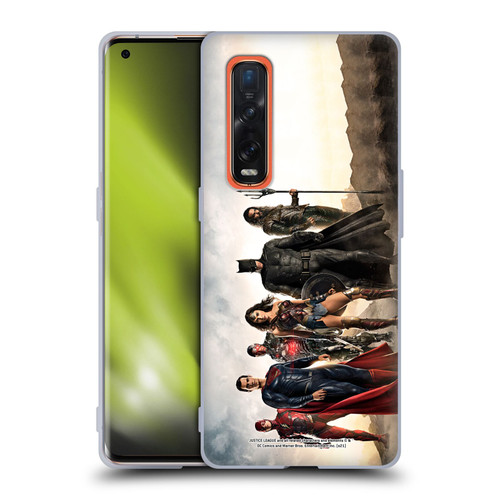 Zack Snyder's Justice League Snyder Cut Photography Group Soft Gel Case for OPPO Find X2 Pro 5G