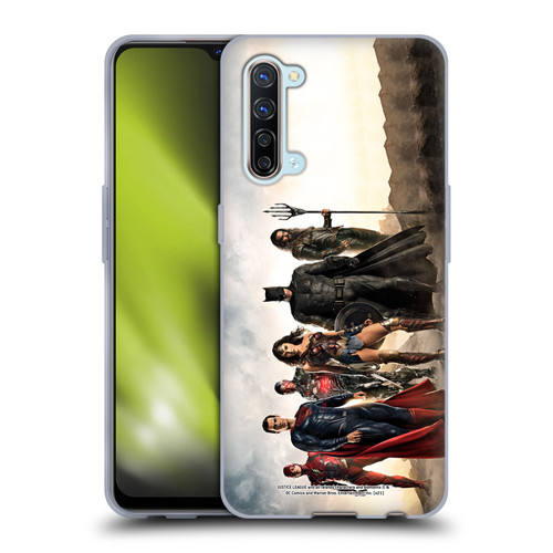 Zack Snyder's Justice League Snyder Cut Photography Group Soft Gel Case for OPPO Find X2 Lite 5G