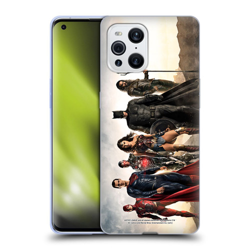 Zack Snyder's Justice League Snyder Cut Photography Group Soft Gel Case for OPPO Find X3 / Pro