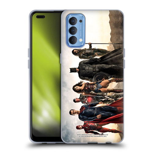 Zack Snyder's Justice League Snyder Cut Photography Group Soft Gel Case for OPPO Reno 4 5G