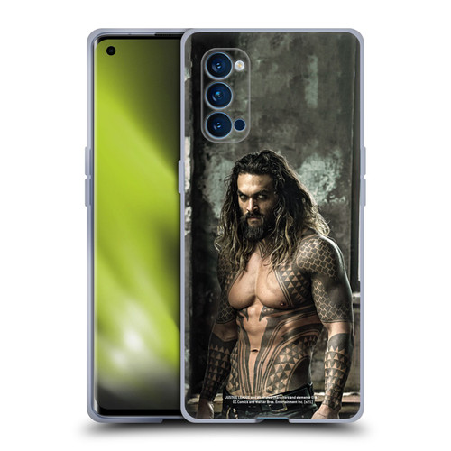 Zack Snyder's Justice League Snyder Cut Photography Aquaman Soft Gel Case for OPPO Reno 4 Pro 5G