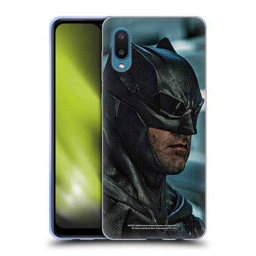Zack Snyder's Justice League Snyder Cut Photography Batman Soft Gel Case for Samsung Galaxy A02/M02 (2021)