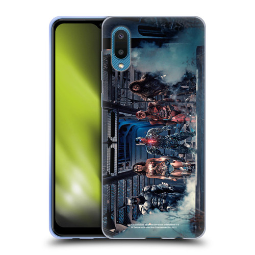 Zack Snyder's Justice League Snyder Cut Photography Group Flying Fox Soft Gel Case for Samsung Galaxy A02/M02 (2021)