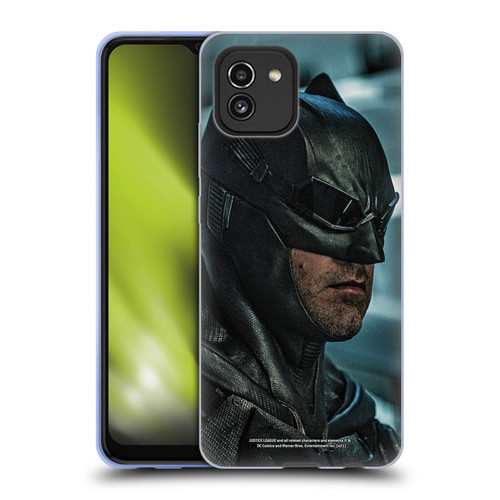 Zack Snyder's Justice League Snyder Cut Photography Batman Soft Gel Case for Samsung Galaxy A03 (2021)