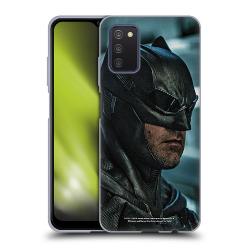 Zack Snyder's Justice League Snyder Cut Photography Batman Soft Gel Case for Samsung Galaxy A03s (2021)