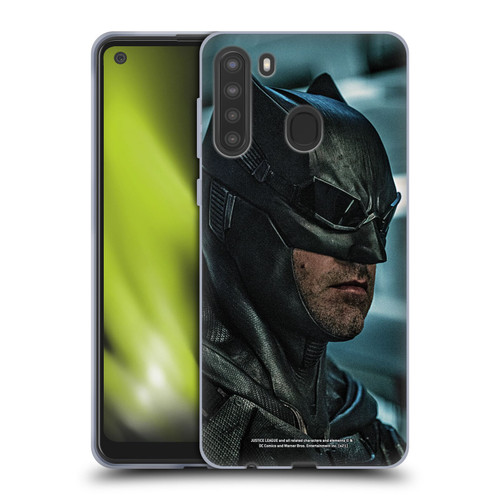 Zack Snyder's Justice League Snyder Cut Photography Batman Soft Gel Case for Samsung Galaxy A21 (2020)