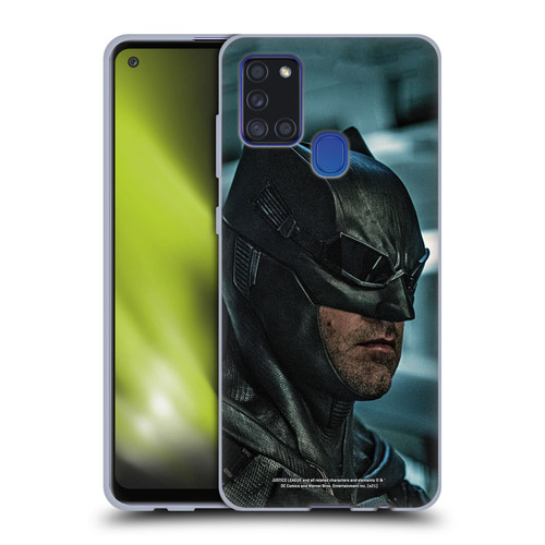 Zack Snyder's Justice League Snyder Cut Photography Batman Soft Gel Case for Samsung Galaxy A21s (2020)