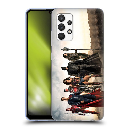 Zack Snyder's Justice League Snyder Cut Photography Group Soft Gel Case for Samsung Galaxy A32 (2021)