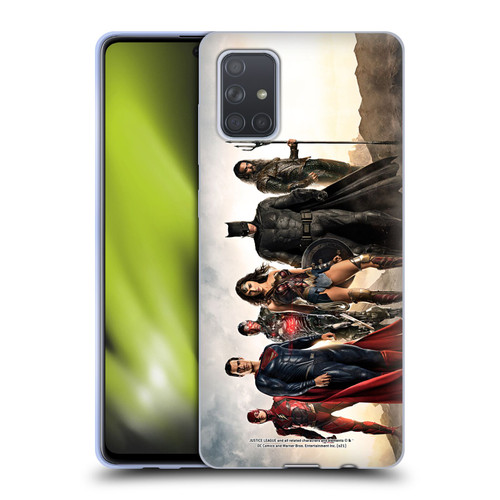 Zack Snyder's Justice League Snyder Cut Photography Group Soft Gel Case for Samsung Galaxy A71 (2019)
