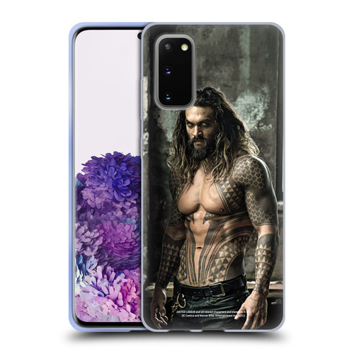 Zack Snyder's Justice League Snyder Cut Photography Aquaman Soft Gel Case for Samsung Galaxy S20 / S20 5G