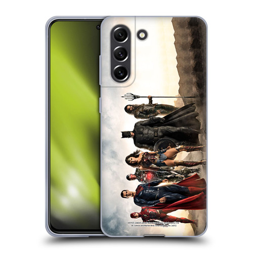 Zack Snyder's Justice League Snyder Cut Photography Group Soft Gel Case for Samsung Galaxy S21 FE 5G
