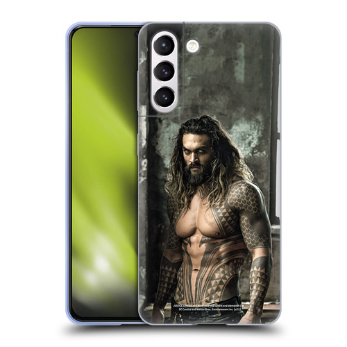 Zack Snyder's Justice League Snyder Cut Photography Aquaman Soft Gel Case for Samsung Galaxy S21 5G