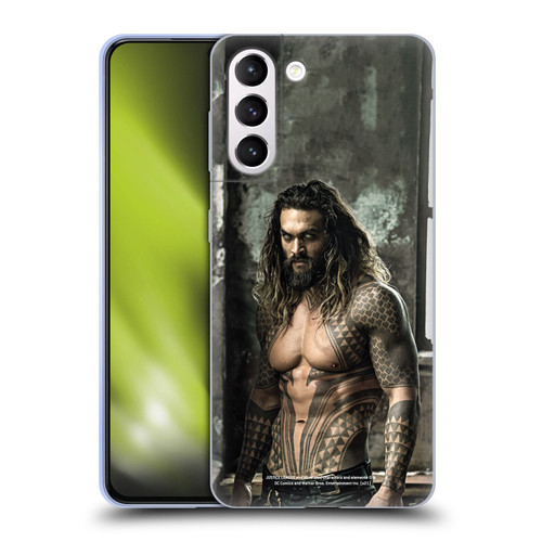 Zack Snyder's Justice League Snyder Cut Photography Aquaman Soft Gel Case for Samsung Galaxy S21+ 5G