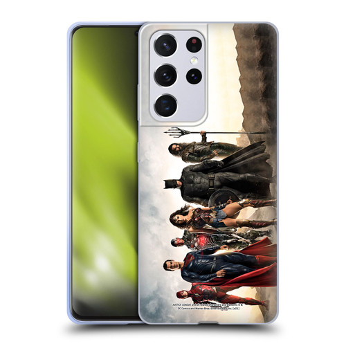 Zack Snyder's Justice League Snyder Cut Photography Group Soft Gel Case for Samsung Galaxy S21 Ultra 5G
