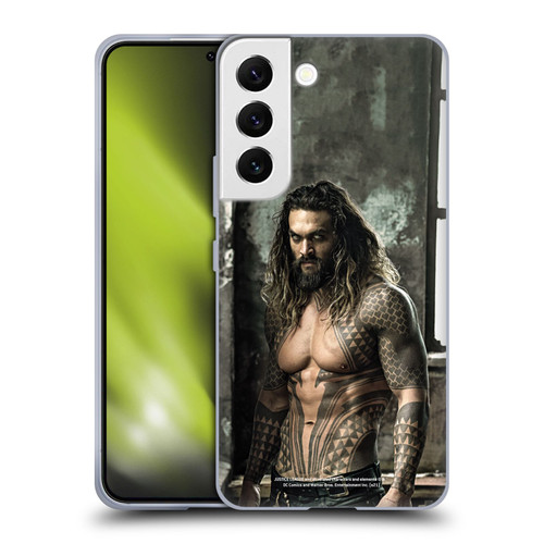 Zack Snyder's Justice League Snyder Cut Photography Aquaman Soft Gel Case for Samsung Galaxy S22 5G