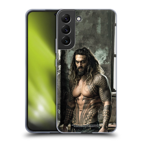 Zack Snyder's Justice League Snyder Cut Photography Aquaman Soft Gel Case for Samsung Galaxy S22+ 5G