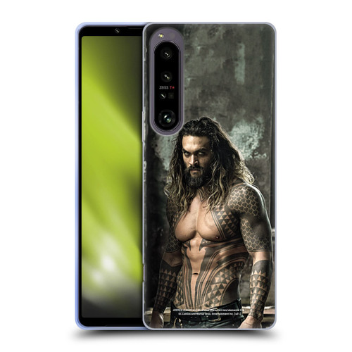 Zack Snyder's Justice League Snyder Cut Photography Aquaman Soft Gel Case for Sony Xperia 1 IV