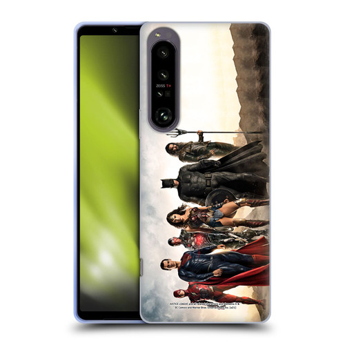 Zack Snyder's Justice League Snyder Cut Photography Group Soft Gel Case for Sony Xperia 1 IV