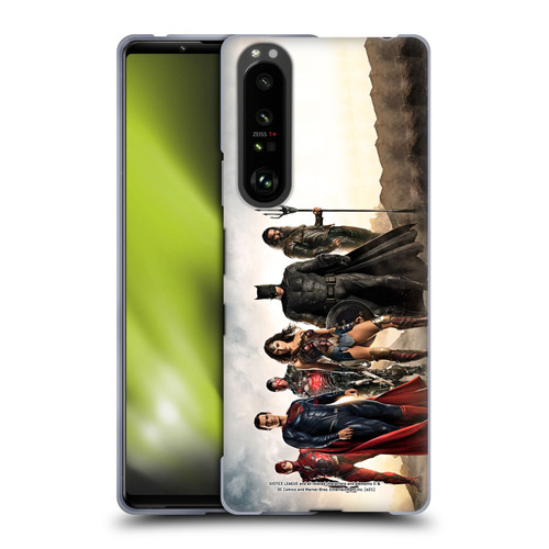 Zack Snyder's Justice League Snyder Cut Photography Group Soft Gel Case for Sony Xperia 1 III