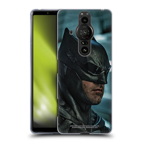Zack Snyder's Justice League Snyder Cut Photography Batman Soft Gel Case for Sony Xperia Pro-I