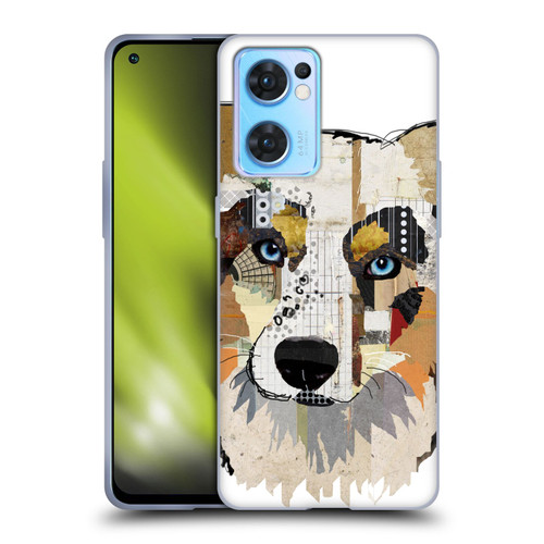 Michel Keck Dogs 3 Australian Shepherd Soft Gel Case for OPPO Reno7 5G / Find X5 Lite