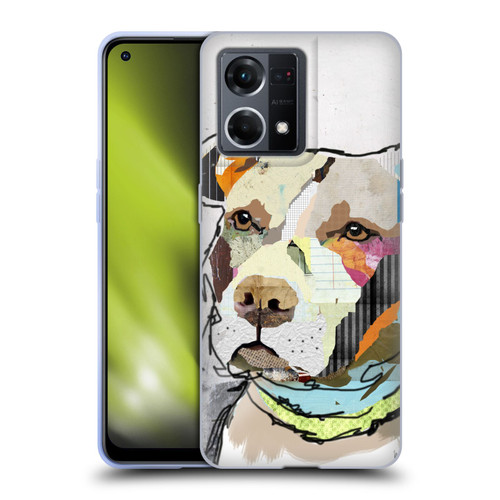 Michel Keck Dogs 3 Pit Bull Soft Gel Case for OPPO Reno8 4G