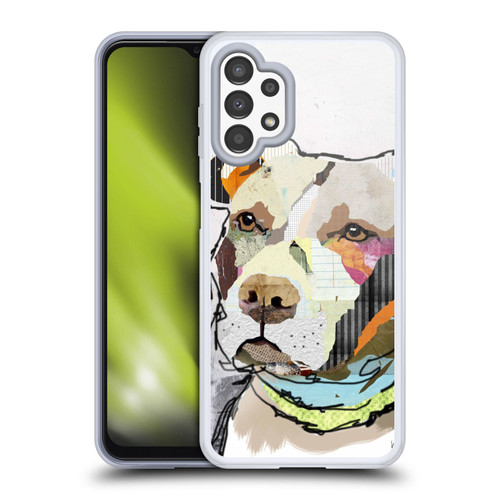 Michel Keck Dogs 3 Pit Bull Soft Gel Case for Samsung Galaxy A13 (2022)