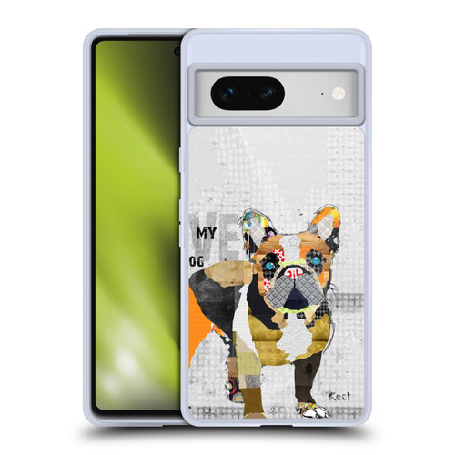 Michel Keck Dogs 4 French Bulldog Soft Gel Case for Google Pixel 7