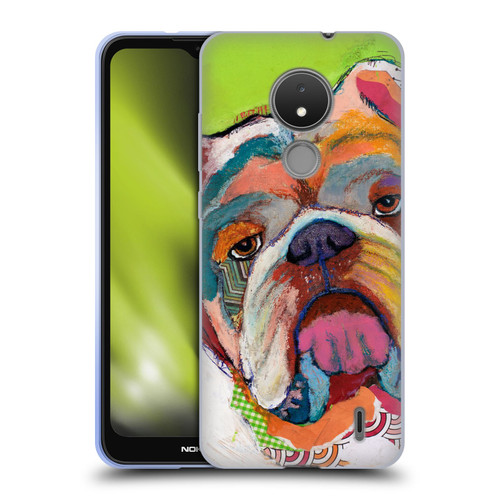 Michel Keck Dogs Bulldog Soft Gel Case for Nokia C21