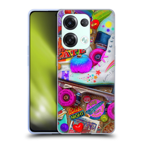 Aimee Stewart Colourful Sweets Skate Night Soft Gel Case for OPPO Reno8 Pro