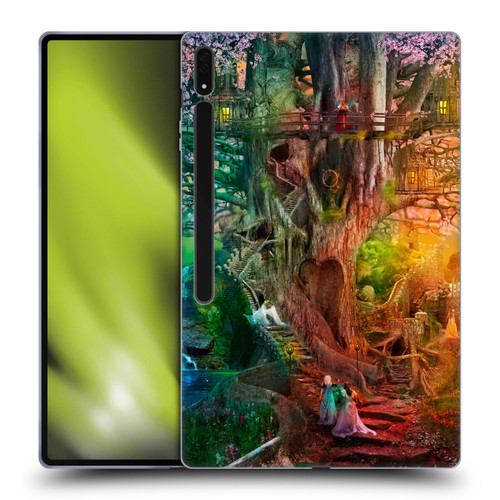 Aimee Stewart Fantasy Dream Tree Soft Gel Case for Samsung Galaxy Tab S8 Ultra