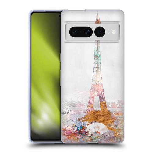 Aimee Stewart Landscapes Paris Color Splash Soft Gel Case for Google Pixel 7 Pro