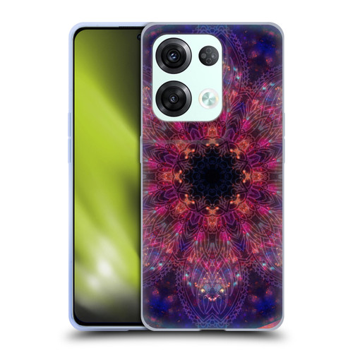 Aimee Stewart Mandala Doodle Flower Soft Gel Case for OPPO Reno8 Pro