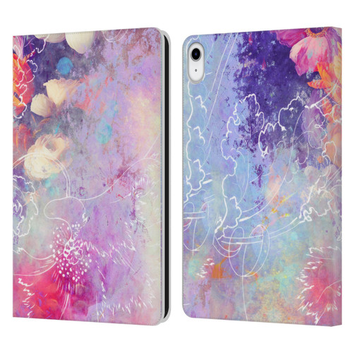 Aimee Stewart Assorted Designs Lily Leather Book Wallet Case Cover For Apple iPad 10.9 (2022)