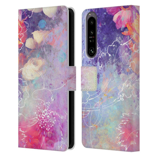 Aimee Stewart Assorted Designs Lily Leather Book Wallet Case Cover For Sony Xperia 1 IV