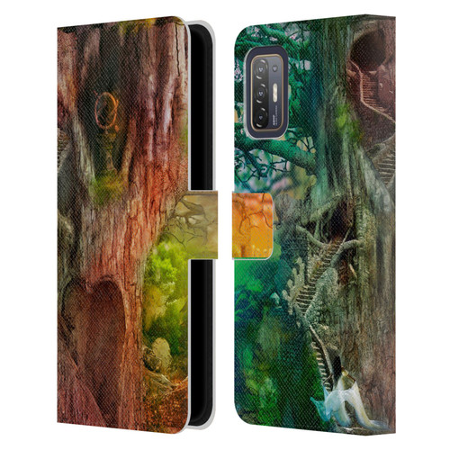 Aimee Stewart Fantasy Dream Tree Leather Book Wallet Case Cover For HTC Desire 21 Pro 5G
